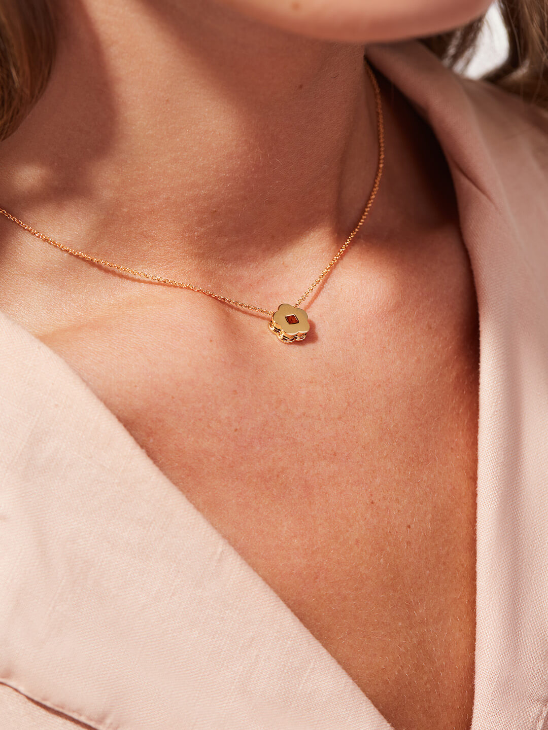 Ana Luisa Jewelry Necklace Pendant Necklace Flower necklace Felicia Necklace Gold