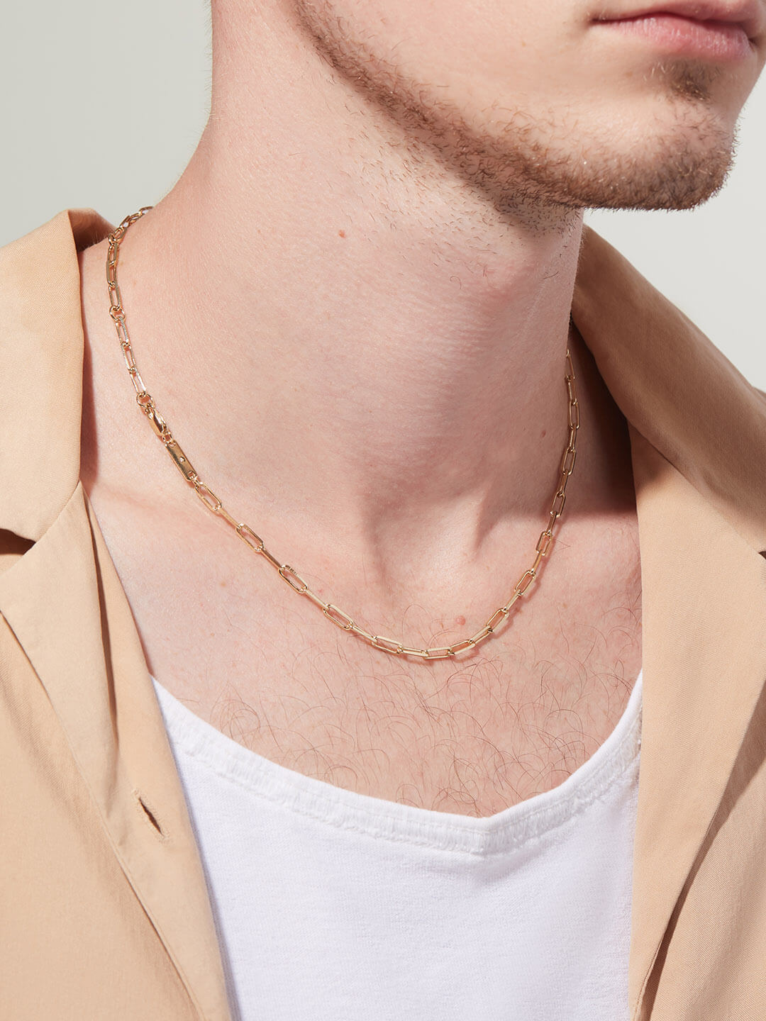 Ana Luisa Jewelry Necklaces Link Chain Necklace Laura Bold Gold