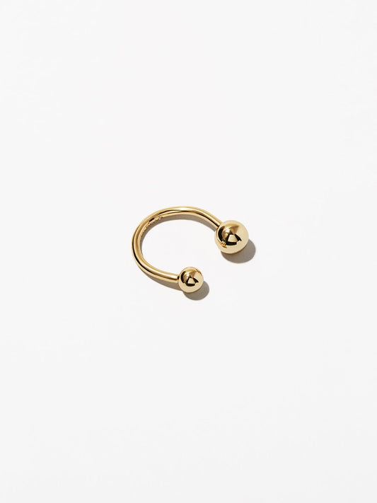 Ana Luisa Jewelry Rings Duo Ball Ring Laurel Gold