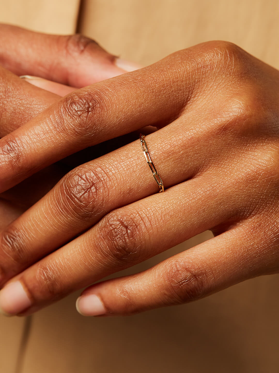 Ana Luisa Rings Chain Rings Gold Chain Ring Shiso Gold