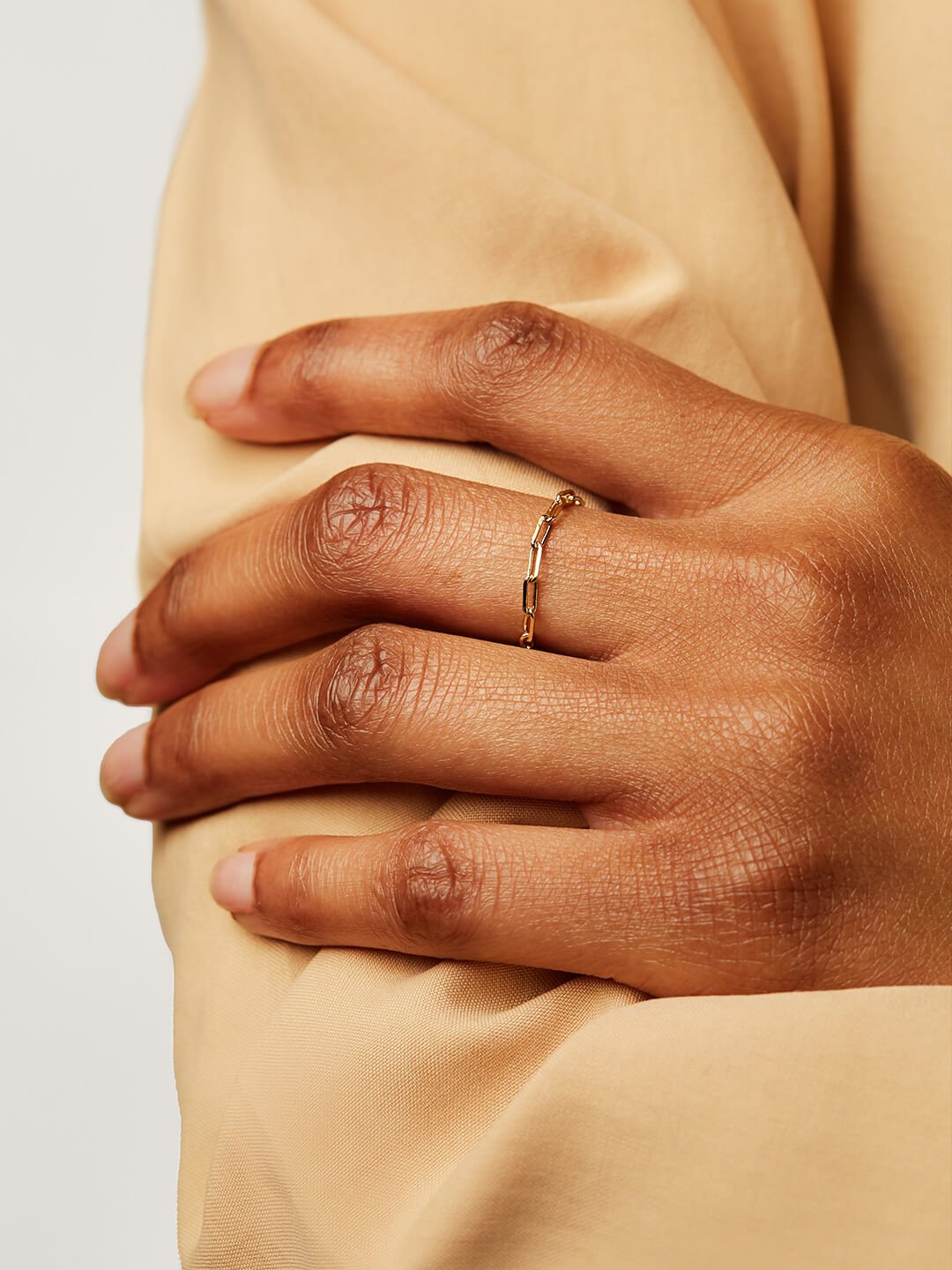 Ana Luisa Rings Chain Rings Gold Chain Ring Shiso Gold